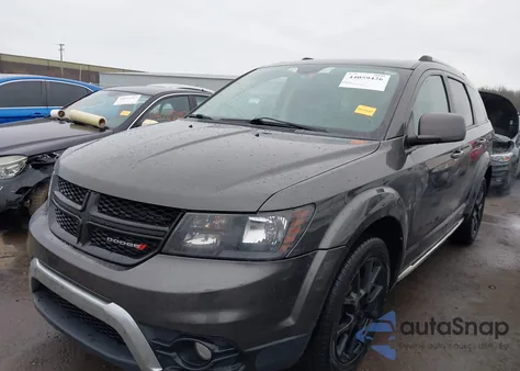 2017 Dodge Journey Crossroad Plus from USA, damaged, VIN 3C4PDCGG8HT548320